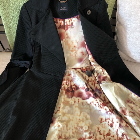 Ted Baker Black Coat - Picture 4 of 9